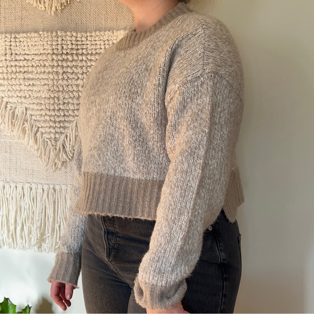 Crop Knit Sweater